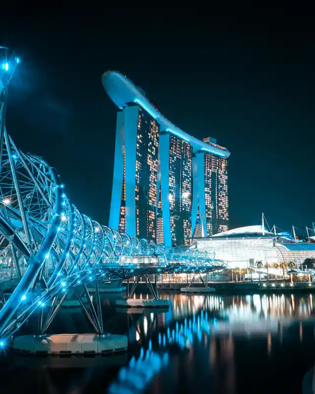 Helix Bridge, Singapore