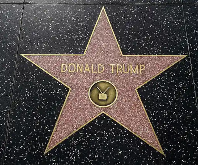 Trump Has a Star on the Hollywood Walk of Fame