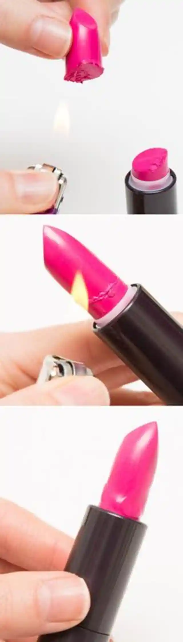 6. Dab Powder On Tissue Over Your Lips To Help Lipstick Last Longer