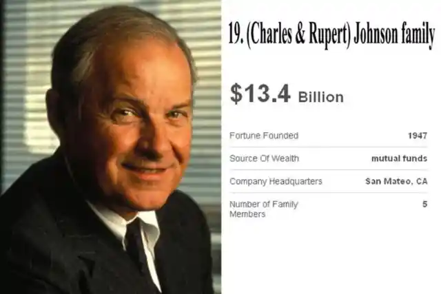 Busch family- $13.5 billion