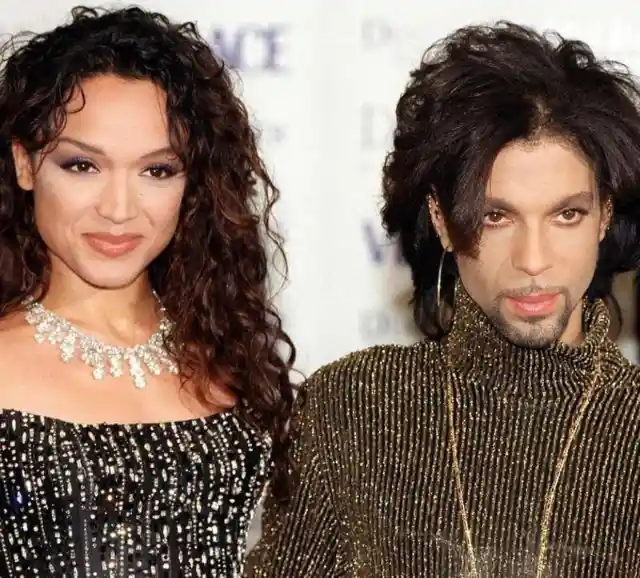 13. The first time Prince ever saw his first wife, Mayte Garcia