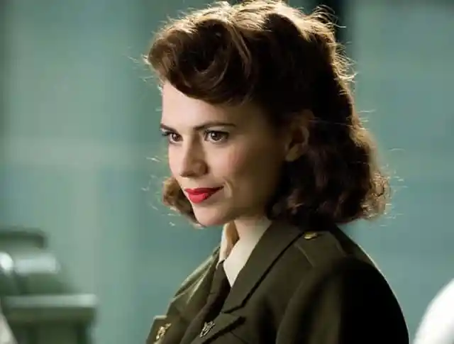 Hayley Atwell as Peggy Carter