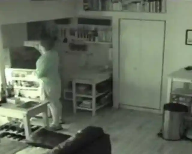 Man Kept Finding His Food Missing, Sets Up A Hidden Camera And Sees A Strange Woman