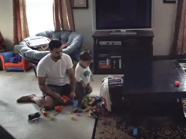 Hidden Camera Shows What This Father Does When He’s Alone With His Son, Mom Cannot Believe It When She Sees The Video