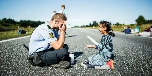 Young Girl Is Saved Thanks To A Special Bond With A Police Officer