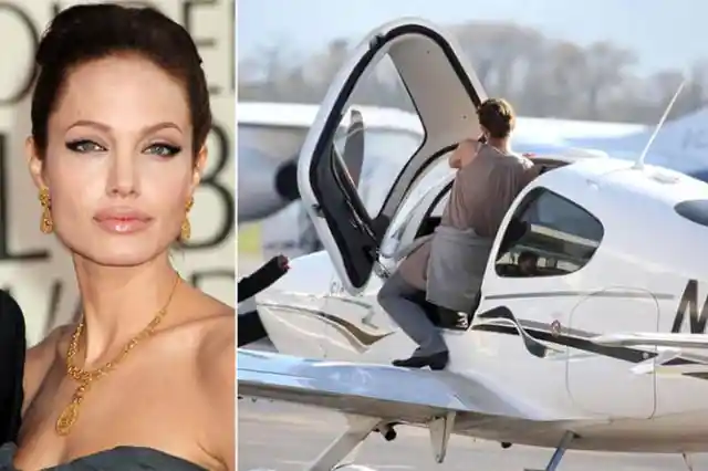 Angelina Jolie – Cirrus SR22, Estimated $650K