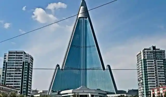 The Ryugyong Hotel, North Korea 