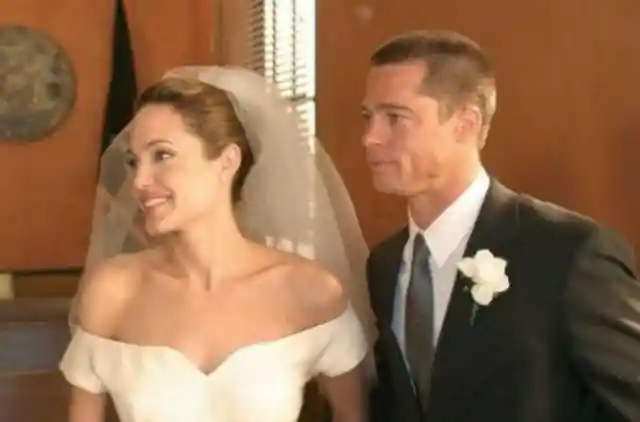 Angelina Jolie and Brad Pitt Wedding