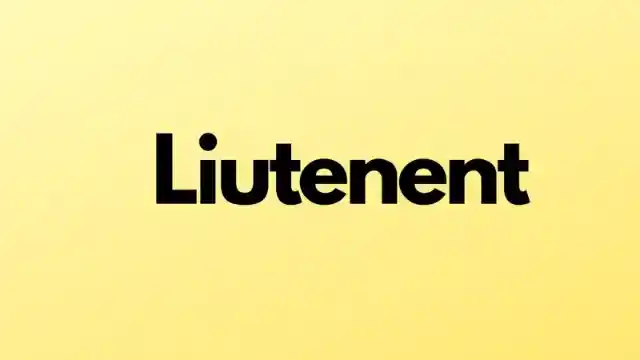 Liutenent 