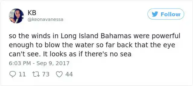 Irma Makes The Ocean Disappear From Florida And Bahamas Beaches And It’s Terrifying