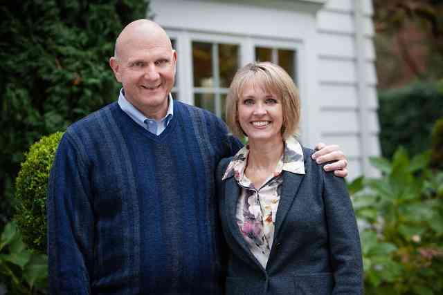  Connie Ballmer and Microsoft’s Steve Ballmer