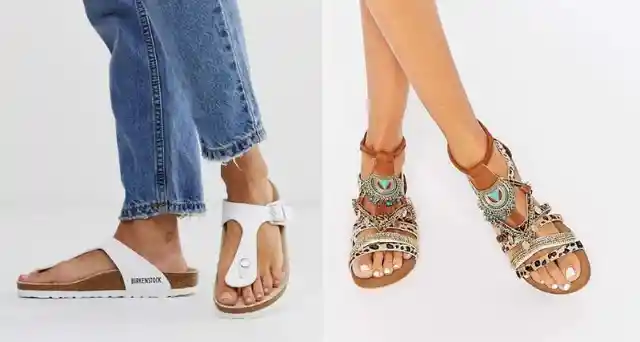 Pick some casual summer sandals: