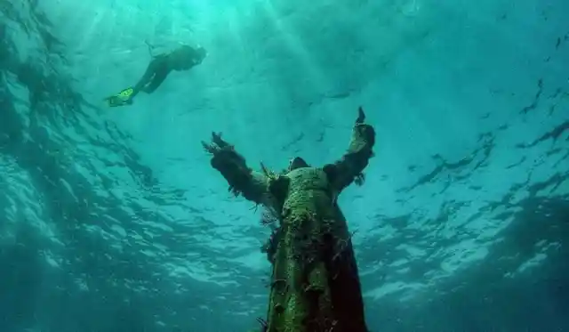 5. Christ of Abyss, Italy