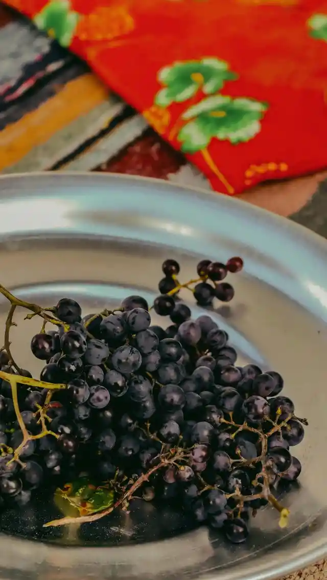 Frozen Grapes