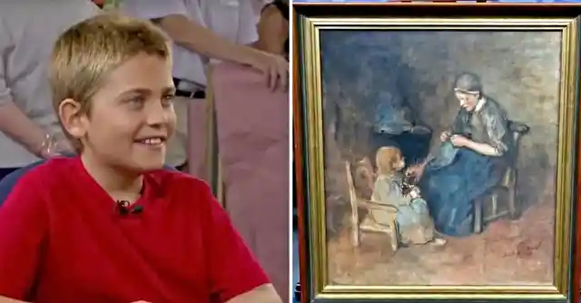 Boy Sells $2 Painting, Not Realizing Who The Artist Is