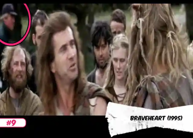 19. The Braveheart Crew Member Wanted To Get Some Screen Time
