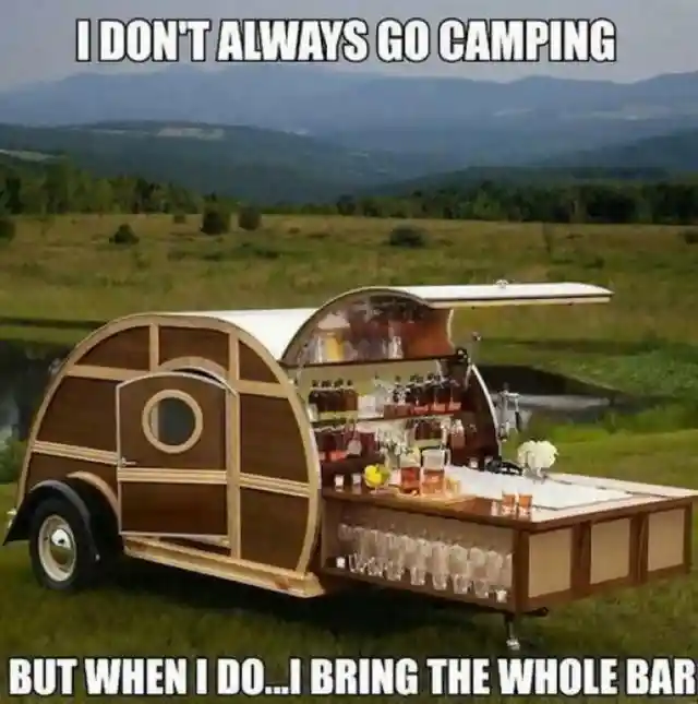 ¿Qué acampada?
