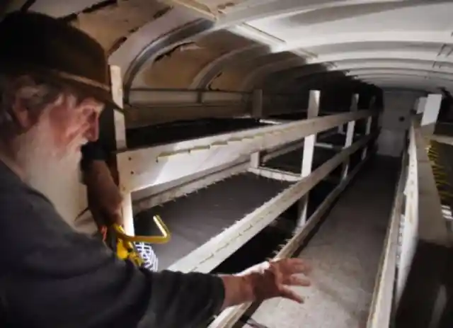 Man Buried 42 School Buses To Make Huge Doomsday Shelter
