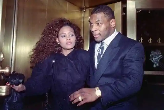 Mike Tyson and Robin Givens