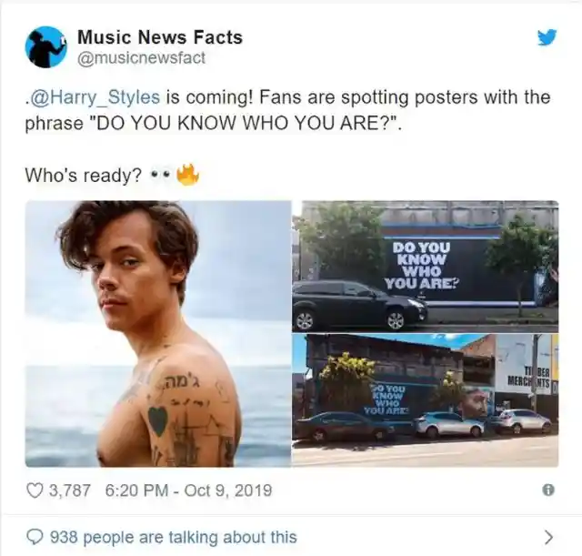 Harry Styles Creates Mysterious Website And Fans Are Demanding Answers