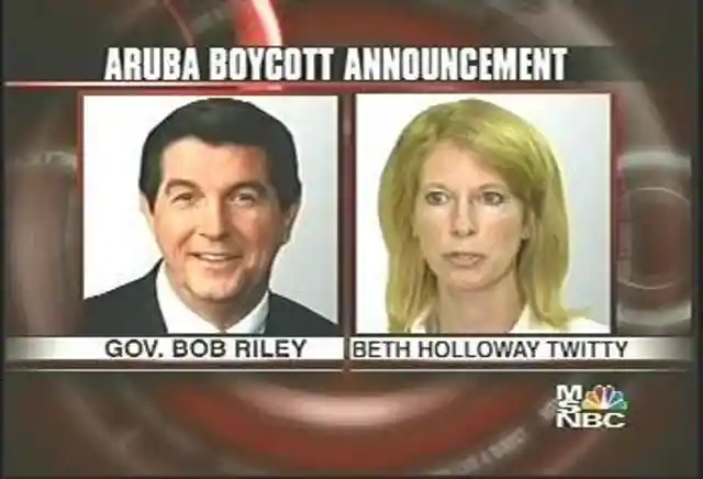 Beth Holloway Boycotts Aruba
