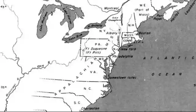 How many colonies were initially part of the US?