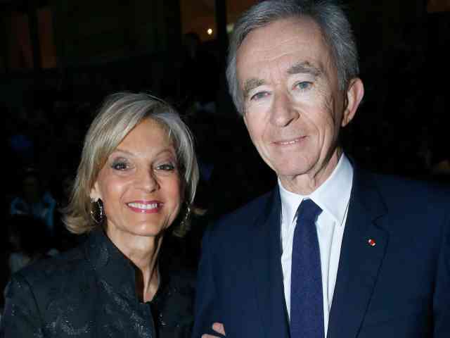  Hélène Mercier and LVMH’s Bernard Arnault