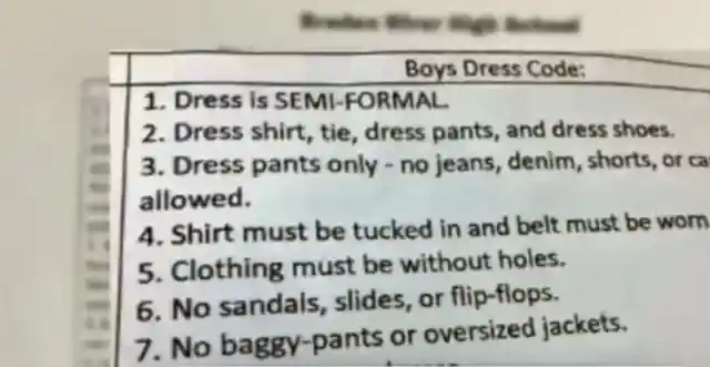 Dress Code 