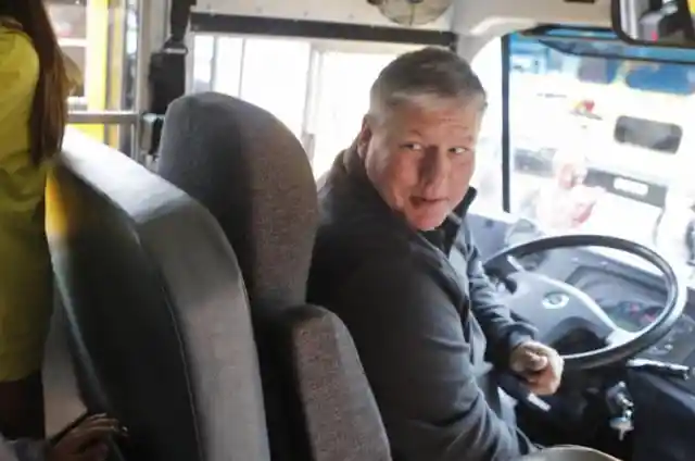 Not Their Normal Bus Driver