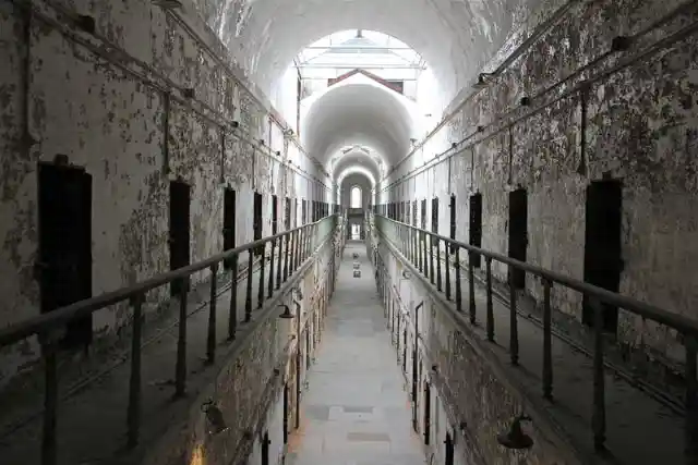 What film featured the Eastern State Penitentiary? 