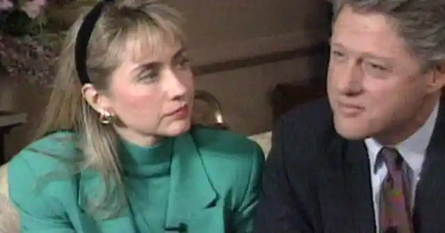 Bill Clinton and Markie Post