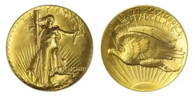 1907 Saint-Gaudens Ultra High Relief Double Eagle Lettered Edge 