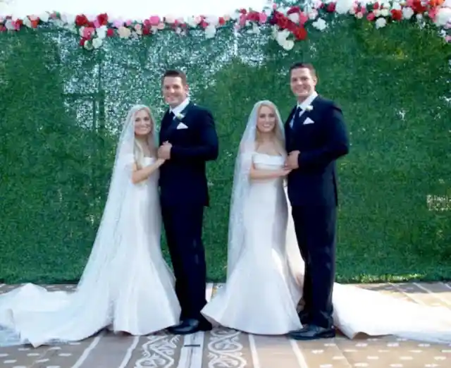 'Double Fairy Tale!' Identical Twin Sisters Marry Identical Twin Brothers in Joint Ceremony