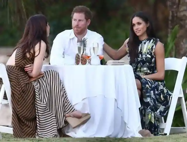 Meghan Attends a Wedding with Harry ​