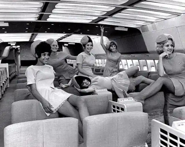 Flight Attendants Of The Sixties