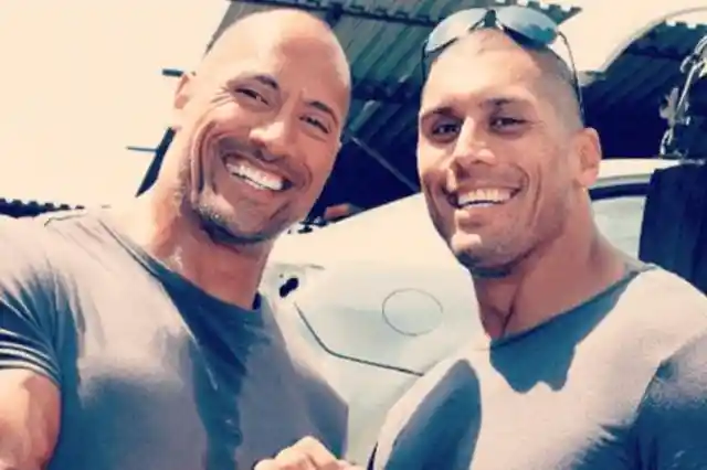 Dwayne “The Rock” Johnson and Tanoai Reed