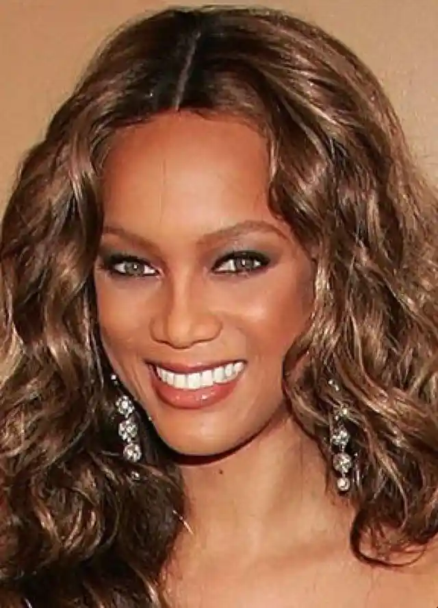 Tyra Banks con maquillaje