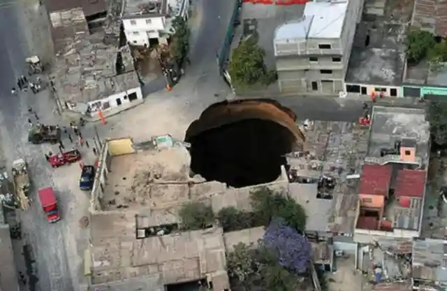 A Gigantic Hole In Guatemala