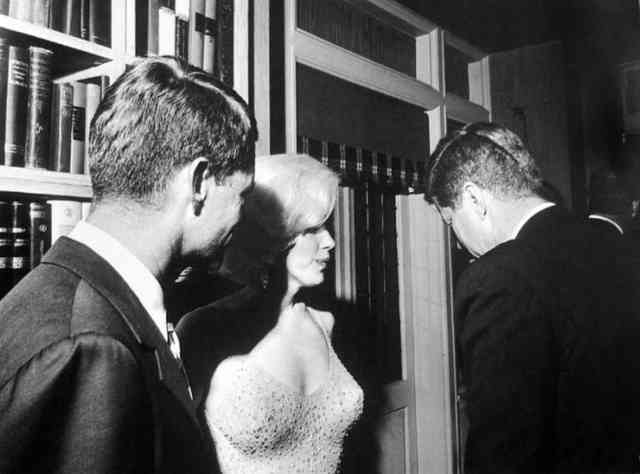 Marylin Monroe and JFK