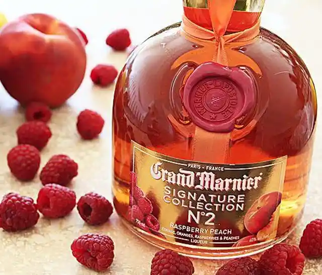 1. Grand Marnier Raspberry Peach Spritz