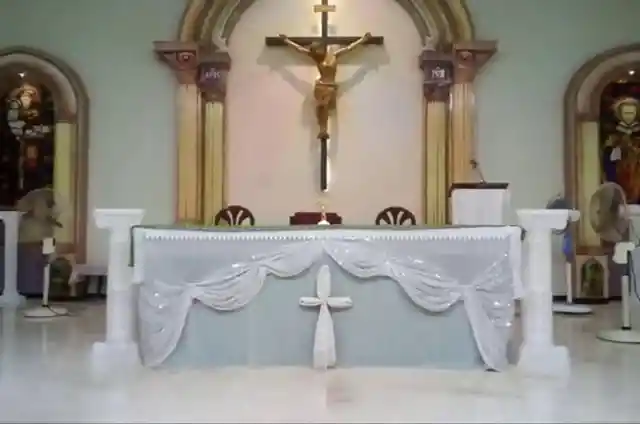 Behind The Altar
