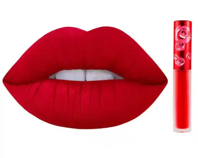 A Red Lipstick That Won't Come Off Unless You Want it To