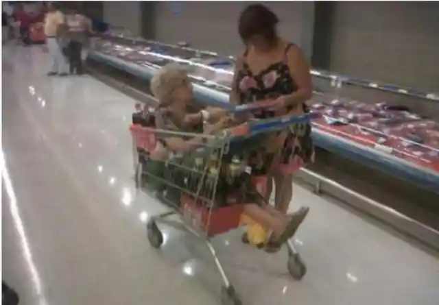 Bring Your Grandma To Walmart Day