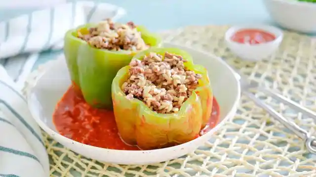 Slow Cooker Stuffed Peppers