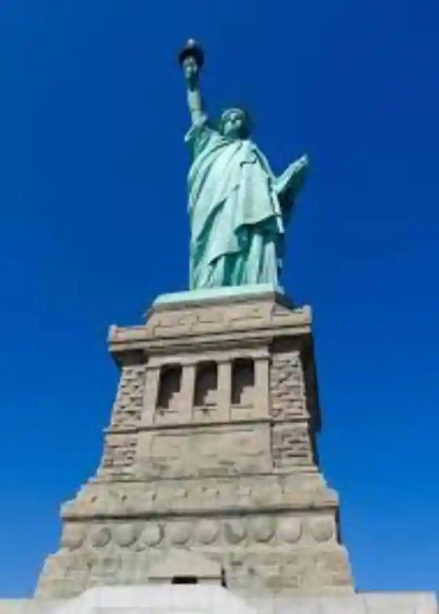 They Found This Message On Lady Liberty's Foot