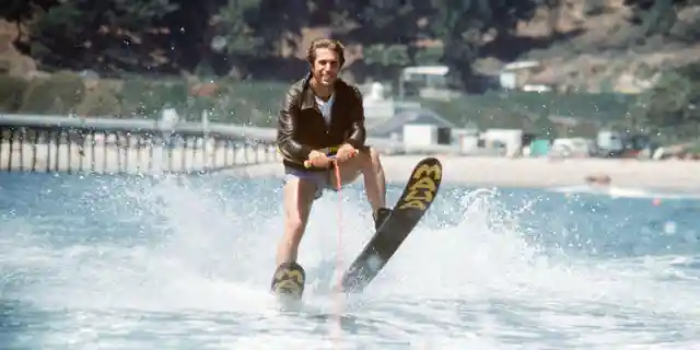 8. The Fonz Didn’t Really “Jump The Shark”