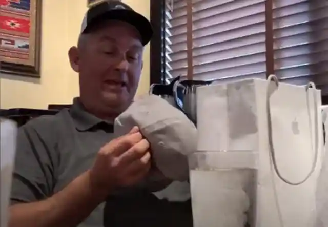 Grandpa Receives A Surprise On His Birthday And He Can't Help The Tears
