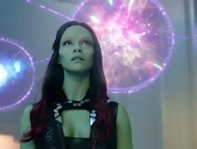 Zoe Saldana as Gamora