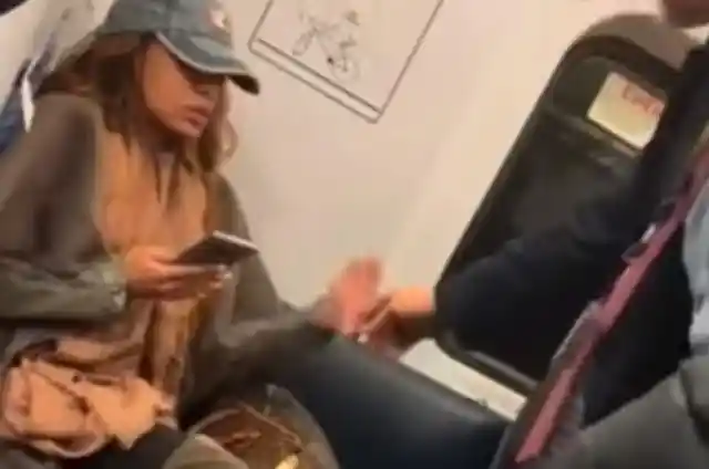Woman Refuses To Take Bag Off Seat, Gets Taught Lesson