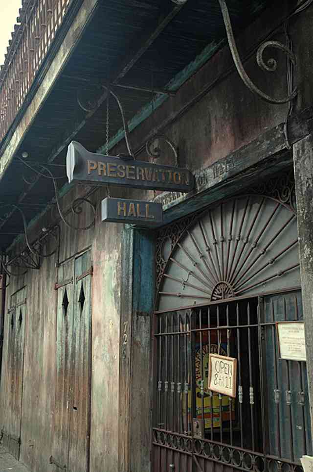 Preservation Hall, Louisiana